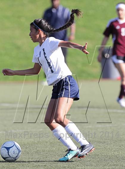 Thumbnail 3 in Bishop Conaty-Loretto vs. St. Genevieve (CIF SS Playoffs) photogallery.