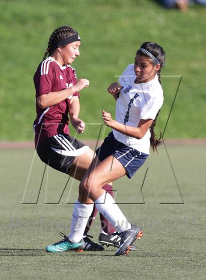Thumbnail 3 in Bishop Conaty-Loretto vs. St. Genevieve (CIF SS Playoffs) photogallery.