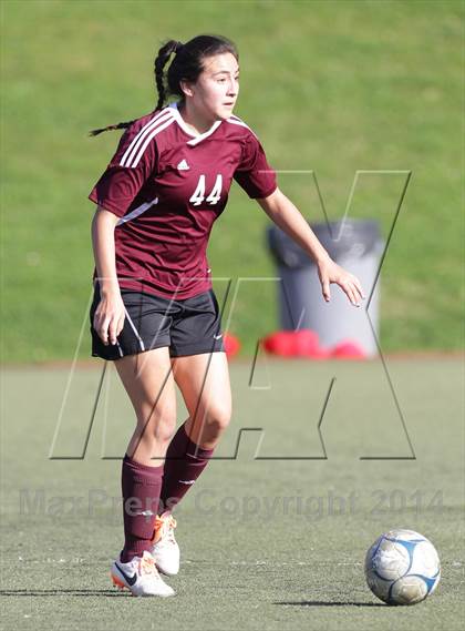 Thumbnail 3 in Bishop Conaty-Loretto vs. St. Genevieve (CIF SS Playoffs) photogallery.