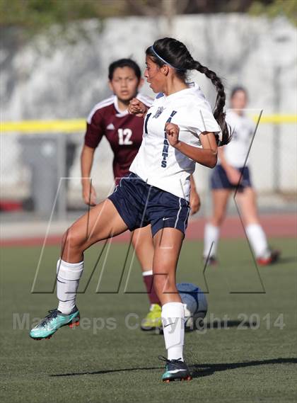 Thumbnail 1 in Bishop Conaty-Loretto vs. St. Genevieve (CIF SS Playoffs) photogallery.