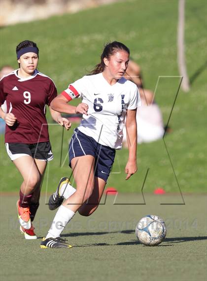 Thumbnail 2 in Bishop Conaty-Loretto vs. St. Genevieve (CIF SS Playoffs) photogallery.