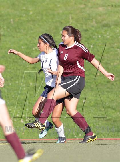 Thumbnail 2 in Bishop Conaty-Loretto vs. St. Genevieve (CIF SS Playoffs) photogallery.