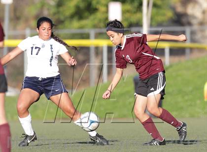 Thumbnail 2 in Bishop Conaty-Loretto vs. St. Genevieve (CIF SS Playoffs) photogallery.