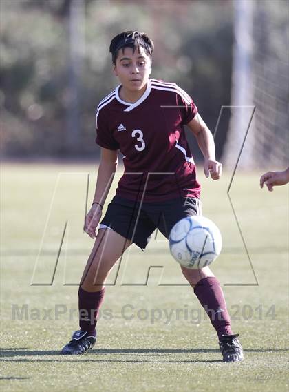 Thumbnail 2 in Bishop Conaty-Loretto vs. St. Genevieve (CIF SS Playoffs) photogallery.