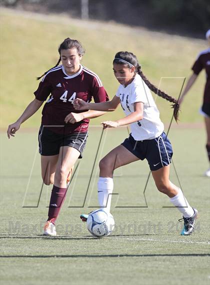 Thumbnail 2 in Bishop Conaty-Loretto vs. St. Genevieve (CIF SS Playoffs) photogallery.