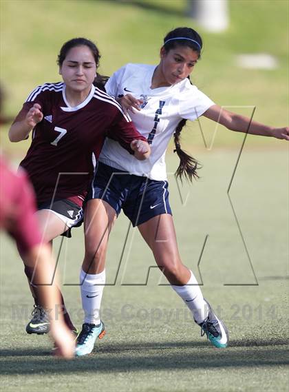 Thumbnail 2 in Bishop Conaty-Loretto vs. St. Genevieve (CIF SS Playoffs) photogallery.