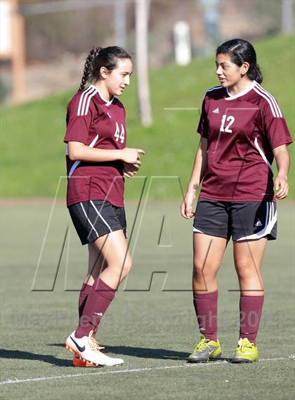 Thumbnail 3 in Bishop Conaty-Loretto vs. St. Genevieve (CIF SS Playoffs) photogallery.