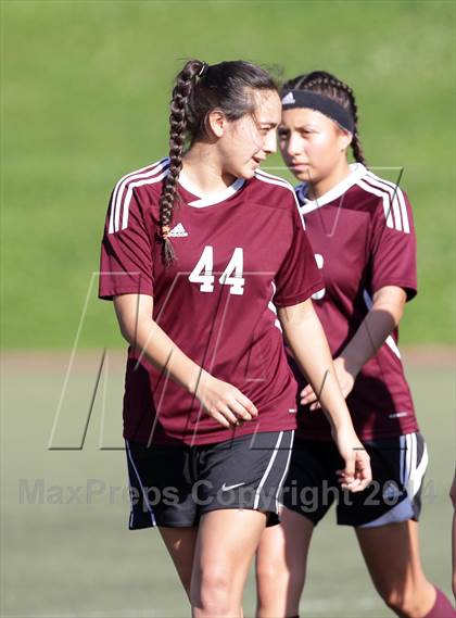 Thumbnail 2 in Bishop Conaty-Loretto vs. St. Genevieve (CIF SS Playoffs) photogallery.