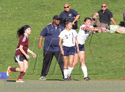 Thumbnail 2 in Bishop Conaty-Loretto vs. St. Genevieve (CIF SS Playoffs) photogallery.