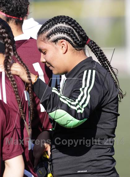 Thumbnail 1 in Bishop Conaty-Loretto vs. St. Genevieve (CIF SS Playoffs) photogallery.