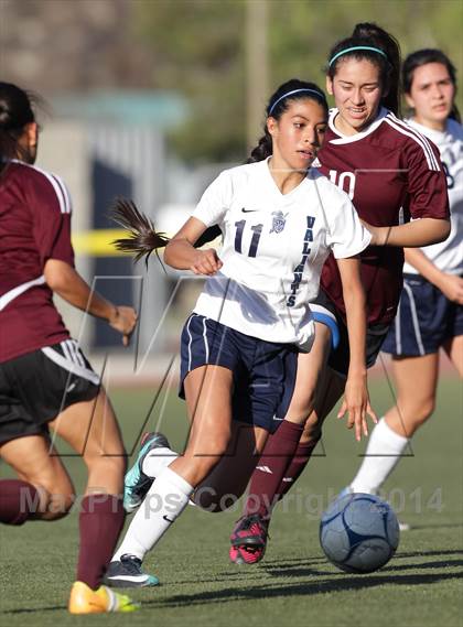 Thumbnail 1 in Bishop Conaty-Loretto vs. St. Genevieve (CIF SS Playoffs) photogallery.