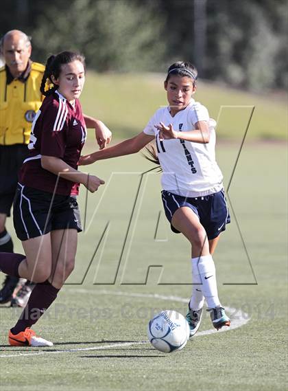 Thumbnail 2 in Bishop Conaty-Loretto vs. St. Genevieve (CIF SS Playoffs) photogallery.