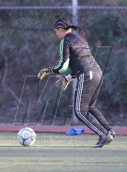 Thumbnail 3 in Bishop Conaty-Loretto vs. St. Genevieve (CIF SS Playoffs) photogallery.