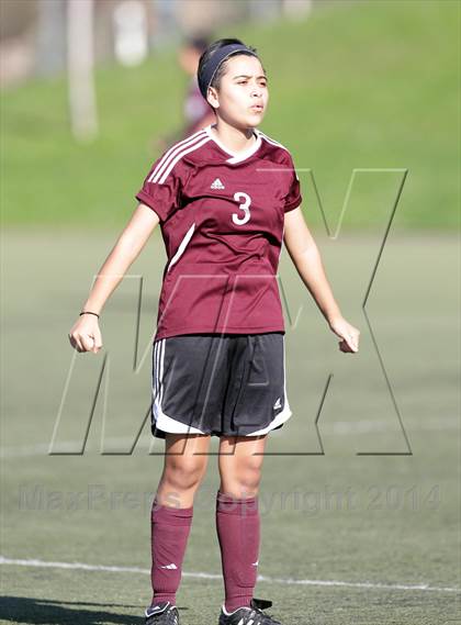 Thumbnail 1 in Bishop Conaty-Loretto vs. St. Genevieve (CIF SS Playoffs) photogallery.