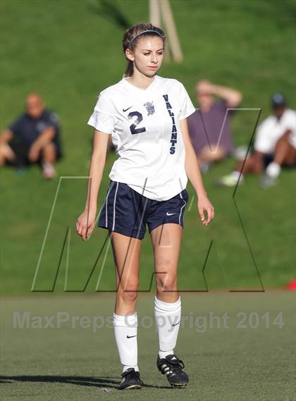 Thumbnail 3 in Bishop Conaty-Loretto vs. St. Genevieve (CIF SS Playoffs) photogallery.