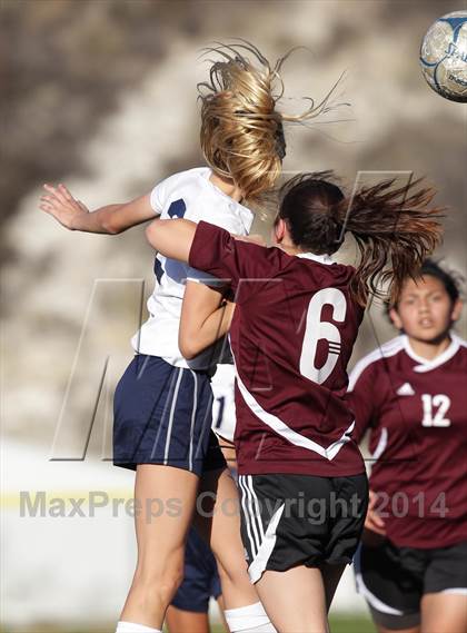 Thumbnail 1 in Bishop Conaty-Loretto vs. St. Genevieve (CIF SS Playoffs) photogallery.