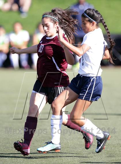 Thumbnail 3 in Bishop Conaty-Loretto vs. St. Genevieve (CIF SS Playoffs) photogallery.