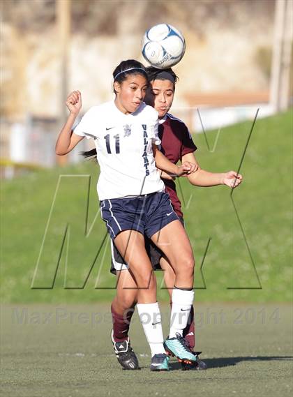 Thumbnail 1 in Bishop Conaty-Loretto vs. St. Genevieve (CIF SS Playoffs) photogallery.