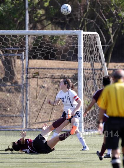 Thumbnail 2 in Bishop Conaty-Loretto vs. St. Genevieve (CIF SS Playoffs) photogallery.