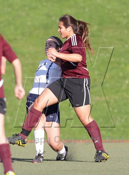 Thumbnail 3 in Bishop Conaty-Loretto vs. St. Genevieve (CIF SS Playoffs) photogallery.