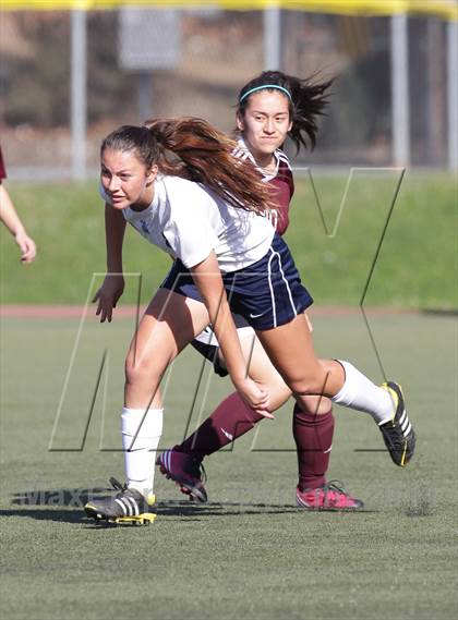 Thumbnail 2 in Bishop Conaty-Loretto vs. St. Genevieve (CIF SS Playoffs) photogallery.