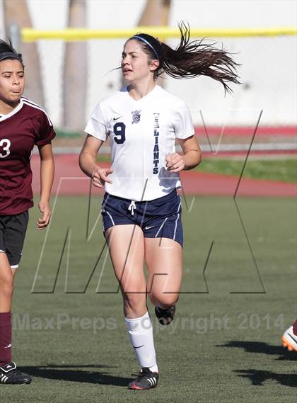 Thumbnail 3 in Bishop Conaty-Loretto vs. St. Genevieve (CIF SS Playoffs) photogallery.