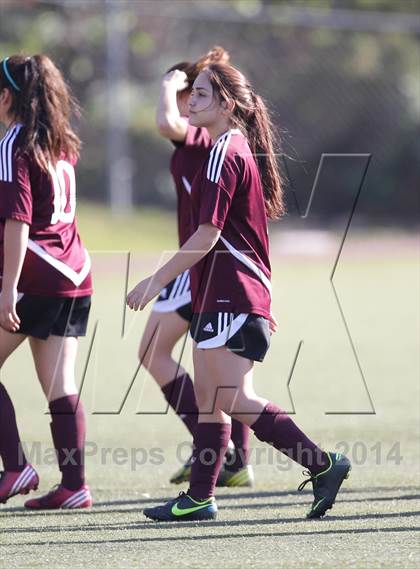 Thumbnail 2 in Bishop Conaty-Loretto vs. St. Genevieve (CIF SS Playoffs) photogallery.