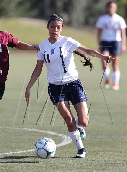 Thumbnail 3 in Bishop Conaty-Loretto vs. St. Genevieve (CIF SS Playoffs) photogallery.