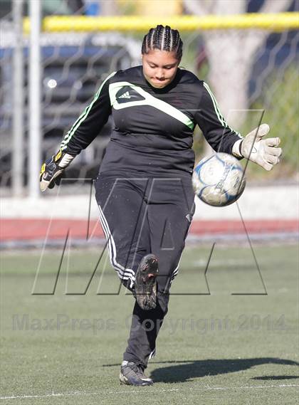 Thumbnail 1 in Bishop Conaty-Loretto vs. St. Genevieve (CIF SS Playoffs) photogallery.