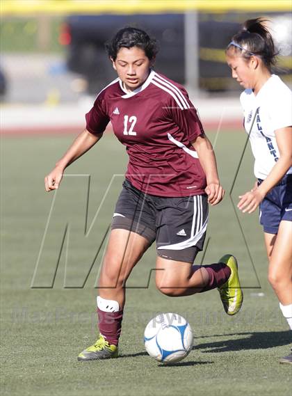 Thumbnail 1 in Bishop Conaty-Loretto vs. St. Genevieve (CIF SS Playoffs) photogallery.
