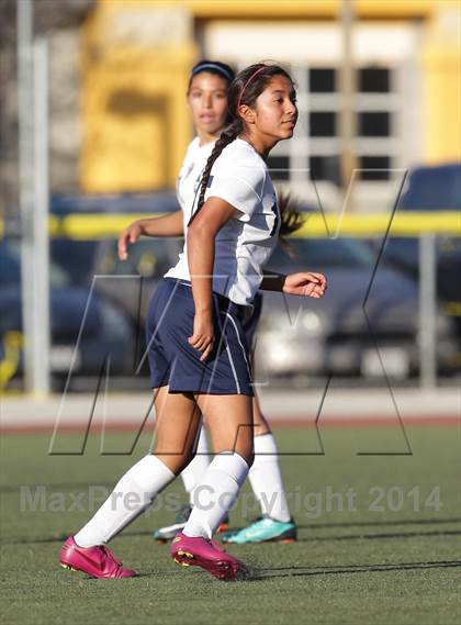 Thumbnail 2 in Bishop Conaty-Loretto vs. St. Genevieve (CIF SS Playoffs) photogallery.