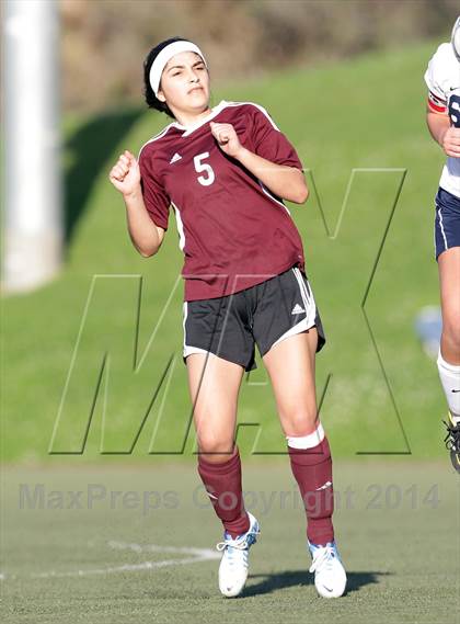 Thumbnail 3 in Bishop Conaty-Loretto vs. St. Genevieve (CIF SS Playoffs) photogallery.