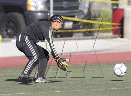 Thumbnail 2 in Bishop Conaty-Loretto vs. St. Genevieve (CIF SS Playoffs) photogallery.