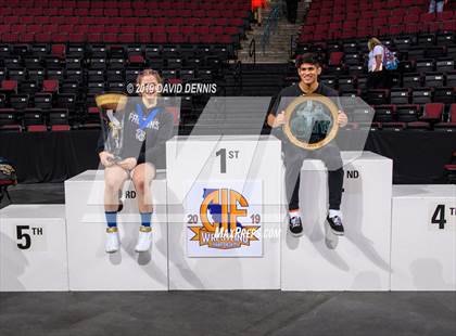 Thumbnail 2 in CIF State Boys Wrestling Championships (Awards) photogallery.