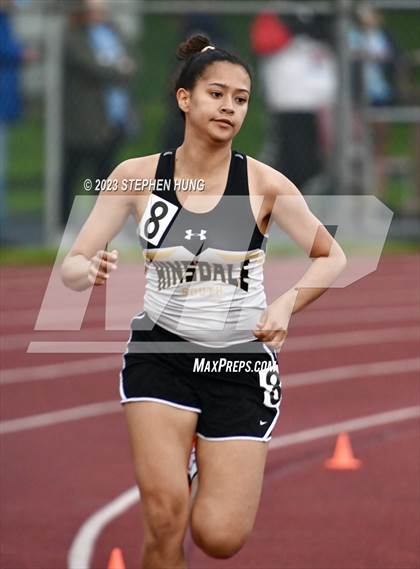 Thumbnail 2 in IHSA 3A Sectional Meet photogallery.