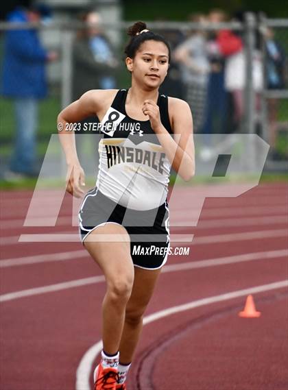 Thumbnail 1 in IHSA 3A Sectional Meet photogallery.