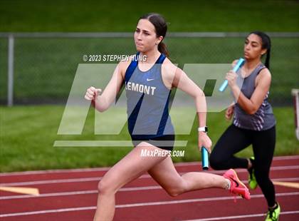 Thumbnail 2 in IHSA 3A Sectional Meet photogallery.