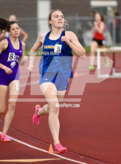 Thumbnail 2 in IHSA 3A Sectional Meet photogallery.