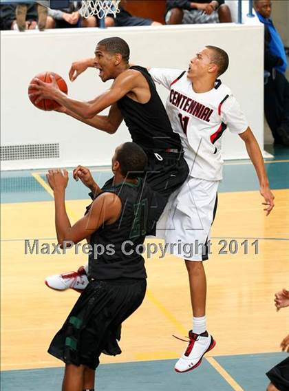 Thumbnail 3 in Lincoln SD vs. Centennial-Corona (The Tournament) photogallery.