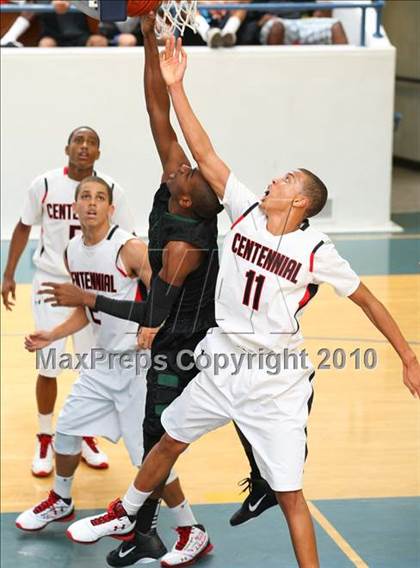 Thumbnail 1 in Lincoln SD vs. Centennial-Corona (The Tournament) photogallery.