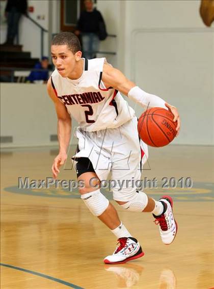 Thumbnail 2 in Lincoln SD vs. Centennial-Corona (The Tournament) photogallery.