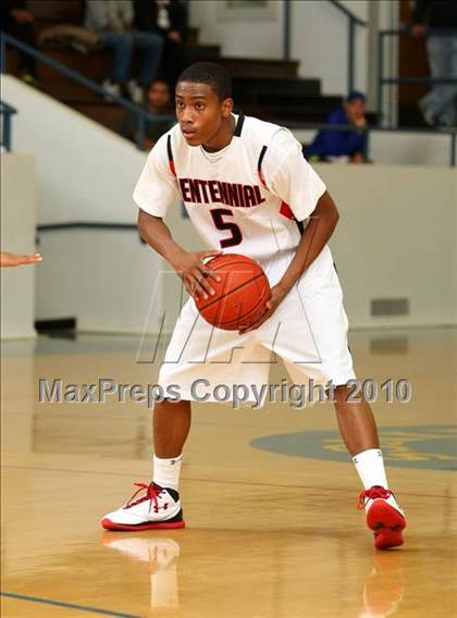 Thumbnail 2 in Lincoln SD vs. Centennial-Corona (The Tournament) photogallery.