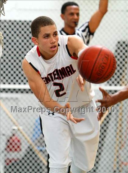 Thumbnail 1 in Lincoln SD vs. Centennial-Corona (The Tournament) photogallery.