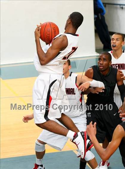 Thumbnail 1 in Lincoln SD vs. Centennial-Corona (The Tournament) photogallery.