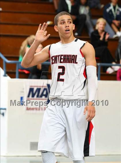 Thumbnail 3 in Lincoln SD vs. Centennial-Corona (The Tournament) photogallery.