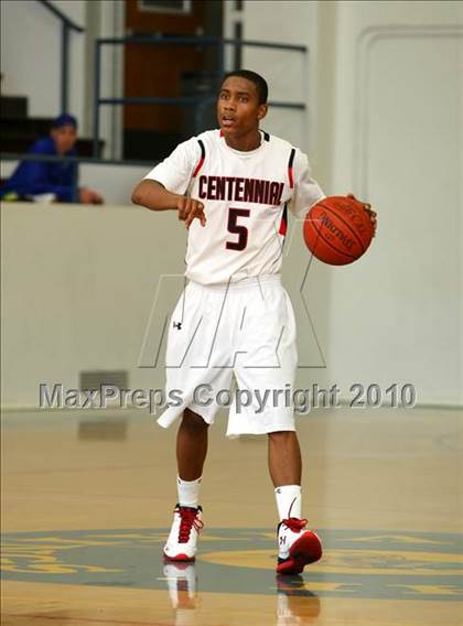 Thumbnail 1 in Lincoln SD vs. Centennial-Corona (The Tournament) photogallery.