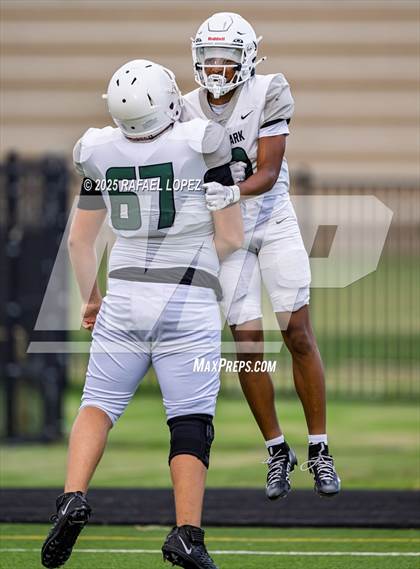 Thumbnail 2 in Kingwood Park vs. Galena Park (Scrimmage) photogallery.