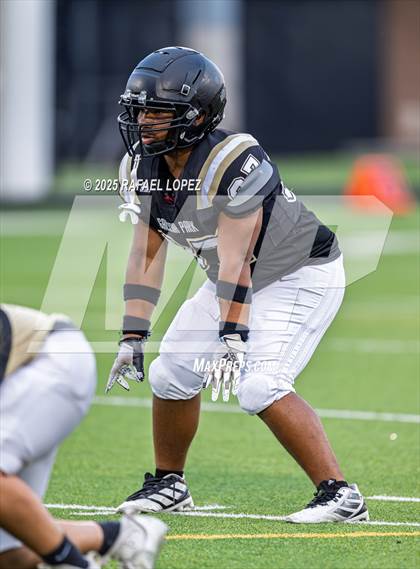 Thumbnail 3 in Kingwood Park vs. Galena Park (Scrimmage) photogallery.