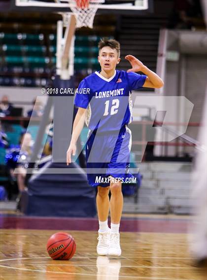 Thumbnail 2 in Longmont vs. Pueblo South (CHSAA 4A Final Four) photogallery.