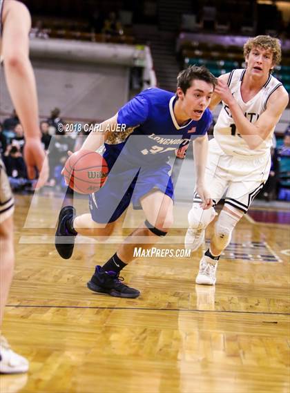 Thumbnail 1 in Longmont vs. Pueblo South (CHSAA 4A Final Four) photogallery.